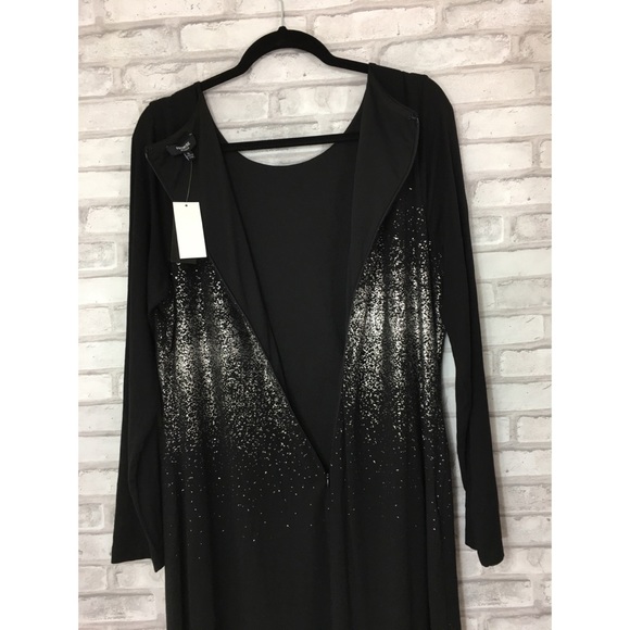 Premise women’s black midi dress size XL - Picture 6 of 7